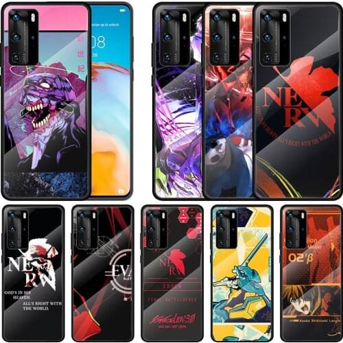 Tempered Glass Cover Hot Anime EVA For Huawei P40 P30 P20 P10 Pro Plus Lite 5G 2019 Phone Case