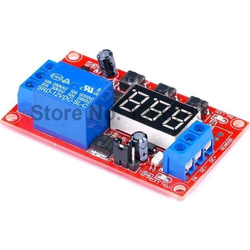 High / Low Trigger 12V Digital Mobilize Multi-function Time Delay Relay Module