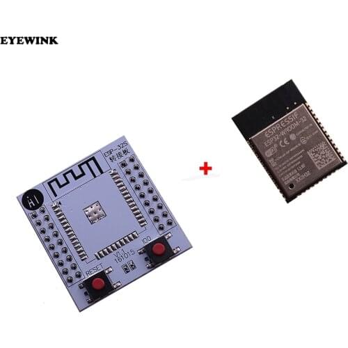 ESP32 ESP-WROOM-32 IoT Wifi Wlan BLE Module+ESP-32S Adapter Board