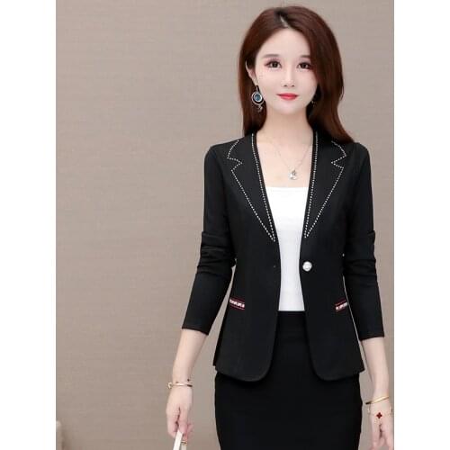 Женские офисные пиджаки HANQIYAHULI China At AliExpress
