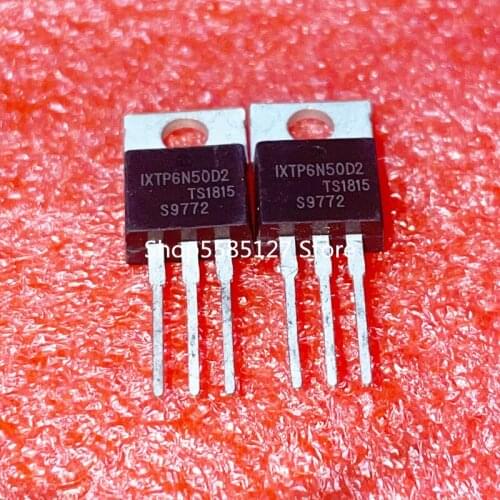 10PCS IXTP6N50D2 TO-220 500V 6A 100% New&original