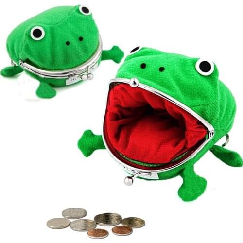 10cm Anime Naruto Frog Wallet Cartoon Uzumaki NARUTO Coin Plush Purses Mini Manga Cosplay Accessories Kawaii Birthday Toy Gift