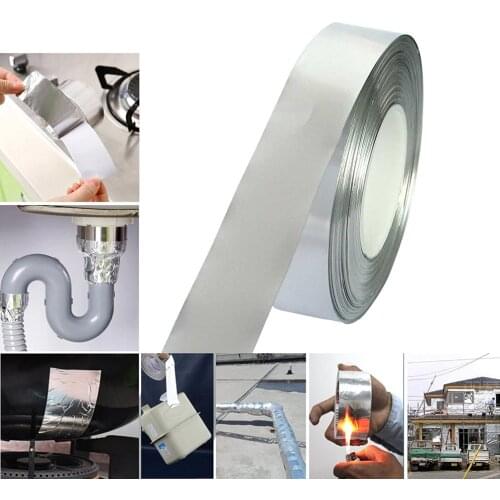 Multi Size Choose Silver Metal Repair Aluminum Foil Tape