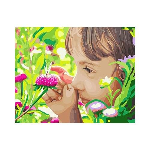 DRAWJOY Pictures DIY Painting By Numbers Canvas Oil Painting Painting And Calligraphy Home Decor For Living Room Wall Art