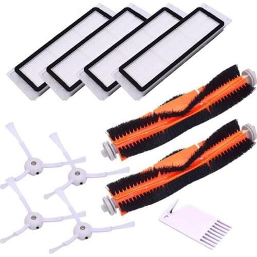 Main Brush For Xiaomi Mijia Mi 1/1S Roborock S50 S55 S6 MAXV Pure S4 E4 E35 E25 E2 Robot Vacuum Cleaner Accessories