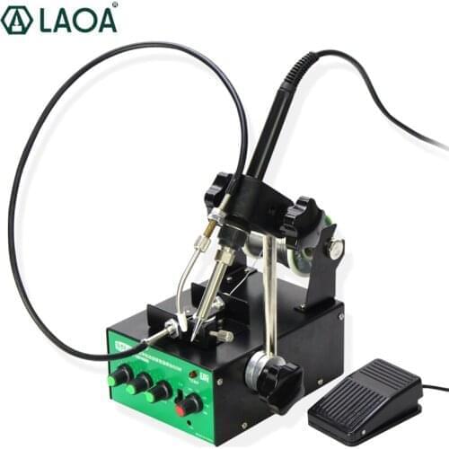 LAOA 60W Solder Station Soldering Iron Hot Air Gun Nozzles For Welder Heat Welding Desoldering Repair Machine soldering station