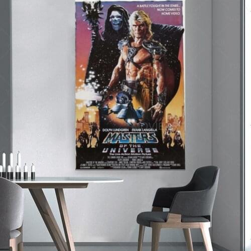 MASTERS OF THE UNIVERSE MOVIE POSTER Wall painting
