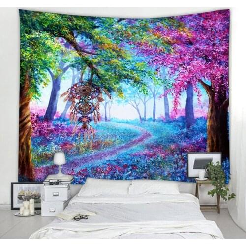 Nordic INS style 3D mangrove decoration tapestry Simiya hippie home decoration tapestry bedroom decoration tapestry