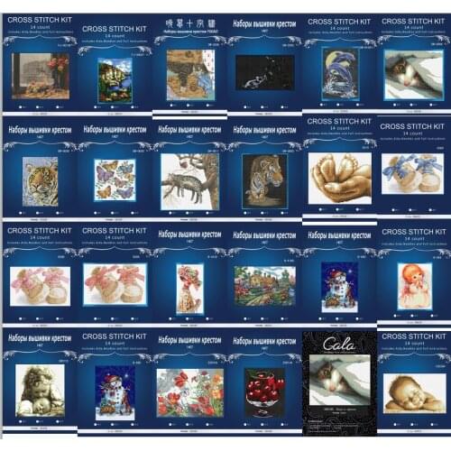 Top Quality Lovely Counted Cross Stitch Kit Birch Tree Birds Cardinals Cardinal Bird dim 35252