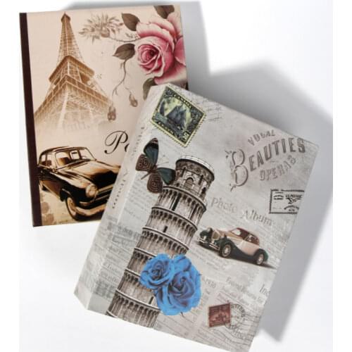 Hot sale 100 Pictures Pockets Baby Photo Album Interstitial Photos Book Case Kid Album Storage Family Wedding Memory Gift