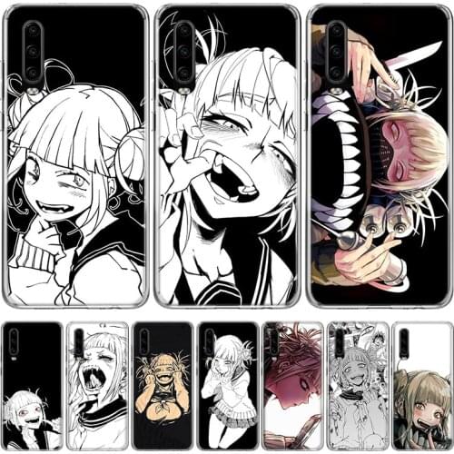 Anime Himiko Toga Boku Phone Case for Huawei P40 P30 P20 Mate 30 20 10 Pro P10 Lite P Smart Z + 2019 Gift Coque Cover Capa