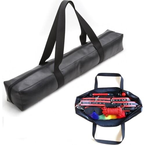 Large Capacity Sex Bondage Bag for Sex Toys Leather Handbags Storage Handbag for Sex Whip Mouth Gag Bdsm Bondage Sex Products