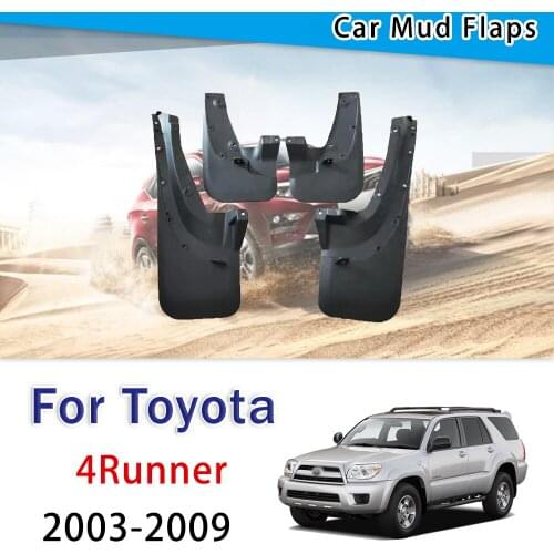 Mudflaps for Toyota 4Runner 4 Runner SUV 2003-2009 Fender Mud Guard Splash Flaps Mudguards Accessories 2004 2005 2006 2007 2008