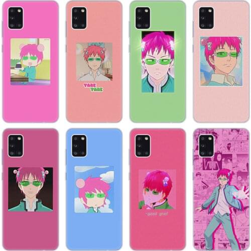 The Disastrous Life of Saiki K Case for Samsung Galaxy A02 A10 A11 A12 A20 A20E A21 S A22 A30 A31 A32 A01 Core Silicone Cover