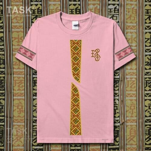 Characteristic national style t-shirt Chinese Ethnic Minorities Yao Nationality Print Short sleeve clothes cotton Fashion tops03
