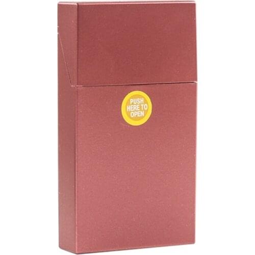 94PF Plastic Cigarette Case Dispenser Tobacco Container Cigarettes Storage Box Holder Smoking Accessory