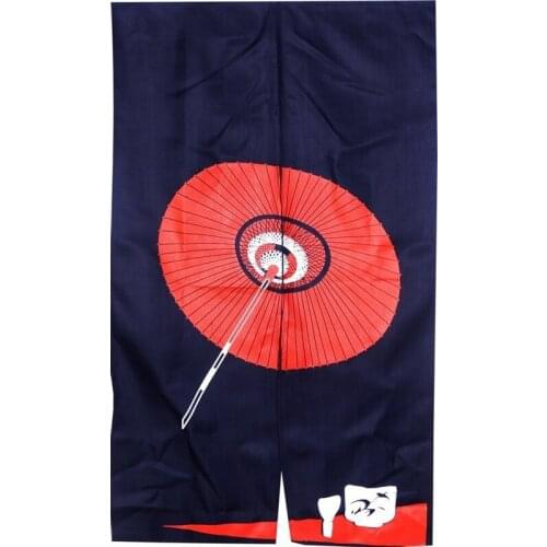 Customized Accept) Korea/Japan/China Sushi Restaurant Kitchen Hanging Doorway Split Curtain-Umbrella