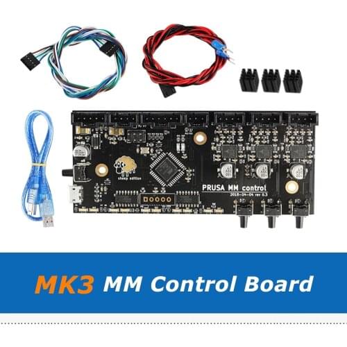 Prusa i3 MK3 Multi Material 2.0 MM Control Board With TMC2130 Chip Prusa MMU2 Mainboard With Cable For 3D Printer Parts