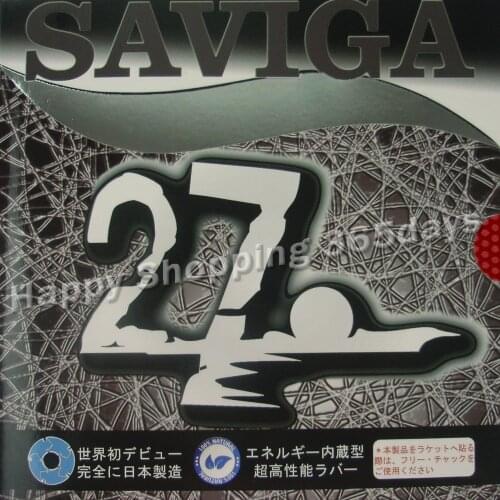 SAVIGA No.27 long pips-out table tennis / pingpong top sheet (rubber without sponge)