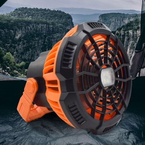 USB Rechargeable Camping Fan LED Lantern Timing Remote Control 3 Speed Hanging Ceiling Fan for Home Tent Outdoor A13 21 Dropship