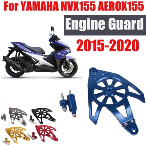 Engine Guard Pad Cover For YAMAHA AEROX NVX 155 NVX155 AEROX155 2015-2020 Motorcycle Accessories Stator Slider Cover Protector