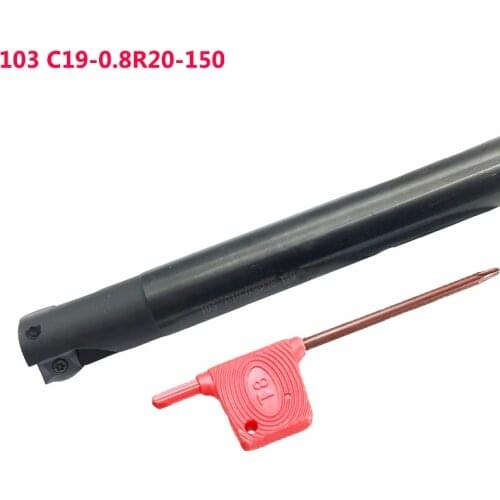 1pc 103 C15.6 0.8R16 C19 0.8R20 150mm 200mm Milling Cutter Holder CNC Lathe Face Mill Tools for APKT1003 Insert