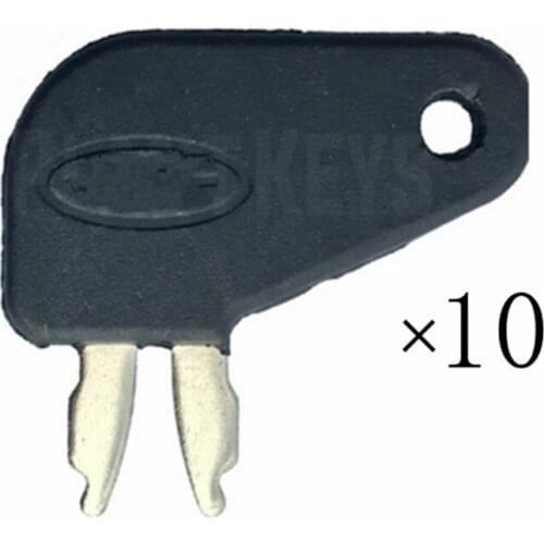 10pc Key For CAT For Caterpillar Heavy Equipment Master Disconnect Key #8398 8H-5306