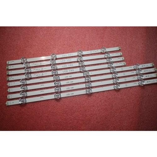 100%New 10 PCS/set LED Backlight strip For LG 49Inch TV 49LB5550 49LF5500 Innotek DRT 3.0 49"A/B 6916L-1944A 6916L-1945A