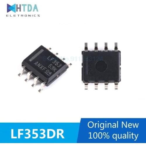 25cs/lot LF353DR LF353 SOP8 In Stock