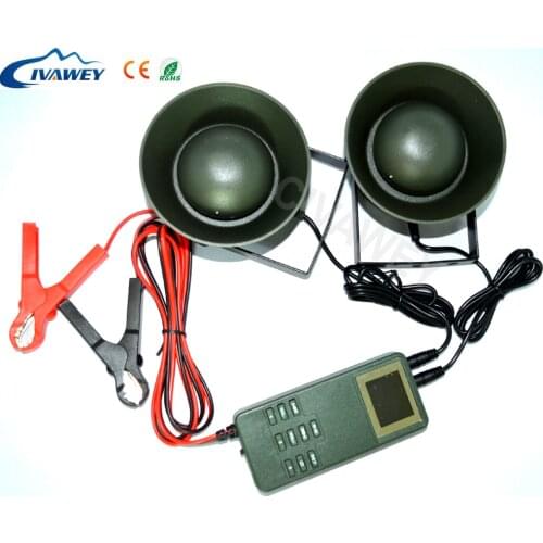 2 x 50W speaker 182 sounds hunting caller hunting mp3 bird caller hunting bird mp3 player goose duck caller Timer ON/OFF