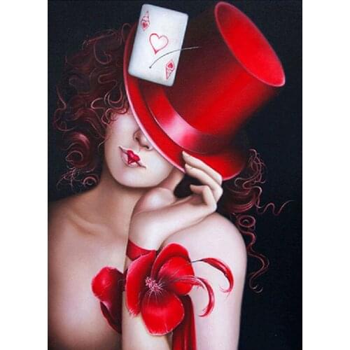 5D diamond painting landscape character beauty round diamond embroidery mosaic home decoration pattern DIY handmade gift