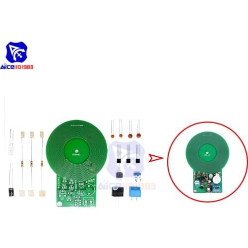 Diymore DC 3 -5V 60mm Non-contact Sensor Metal Detector Buzzer Module Electronic Learning DIY Kit