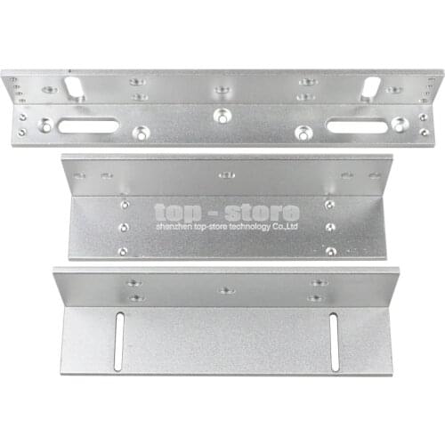 DIYSECUR Z L-Bracket 180KG Magnetic Lock Bracket For Inward Door Lock Install On Wooden Metal Door Frame