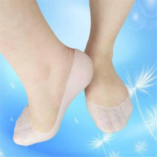 1 Pair Breathable Moisturizing Foot Sock Full Length Silicone Gel Socks Cracked Foot Care Protection Foot Care Tool Male Female