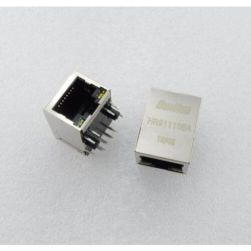20PCS/lot Filter transformer HY911105A HR911105A RJ45 100M with Ethernet port