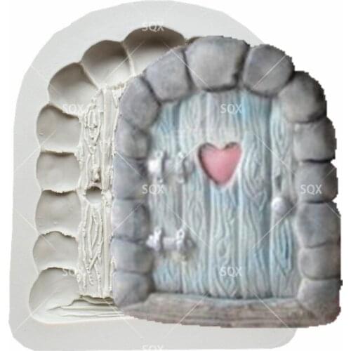 Door Shaped Shape silicone molds Fondant Cake Decoration Sugar Craft Tools baking tools cake SQ1646