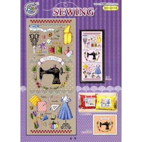 Gold Collection Lovely Counted Cross Stitch Kit Sewing Machine Tools Tool SO