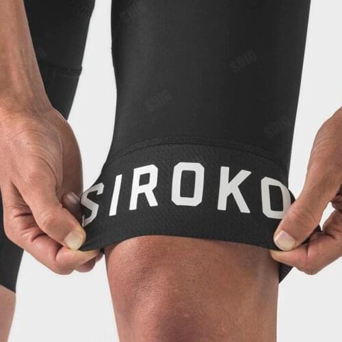 2021 NEW SIROKO PRO TEAM Cycling Bib Shorts Best Quality Cycling Bottom bicycle bib shorts New Seamless Microfiber bib straps