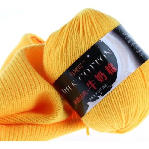 Crochet Knitting yarn Cotton Baby Milk Yarn Cotton Crochet Hand Knitting wWool Line Shoes Blanket Line Doll Line Cotton Wool