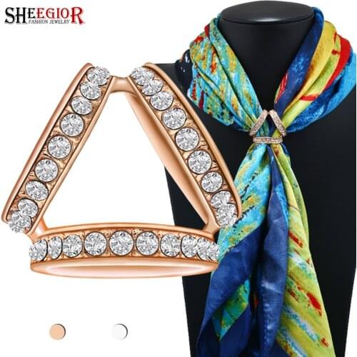 Silver Brooches For Clothes SHEEGIOR China