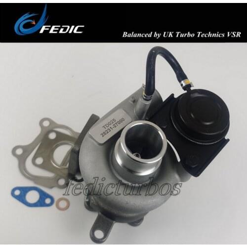 Turbine TD02 28231-27000 Turbocharger full turbo for KIA Carens II / Hyundai Elantra Santa Fe Trajet Tucson 2.0 CRDi 83 Kw D4EA