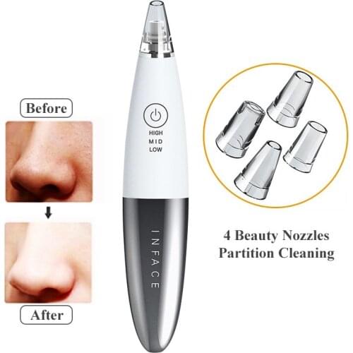 Youpin InFace Blackhead Remover Facial Clean Machine Skin Care Pore Vacuum Acne Pimple Removal Suction Skin Care Beauty Tools