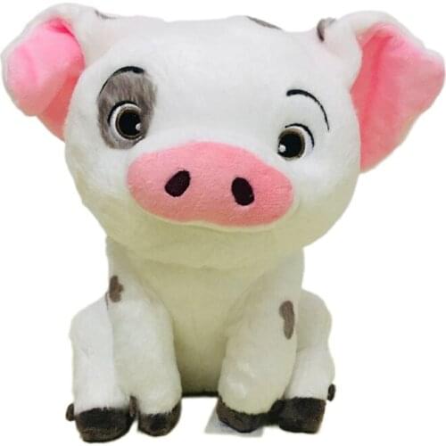 22cm Cartoon Plush Toy Moana Pet Pig Pua Stuffed Animals Cute Cartoon Plush Doll Soft Plush Pet Pig Toy Kids Birthday Gif