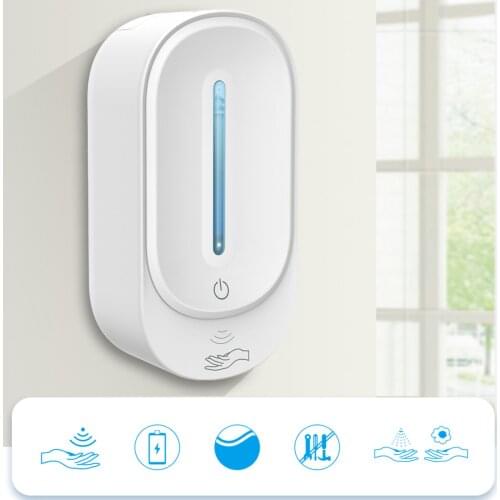 Automatic Soap Dispenser 350ml Capacity Wall Mounted Infrared Sensor Intelligent Touchless Sensor Hand Washer Soap Dispenser