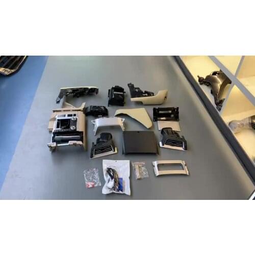 Car spare parts Interior upgrade kit Parts Center Console for Land Cruiser FJ200 2008-2015 Upgrade to 2016-2020