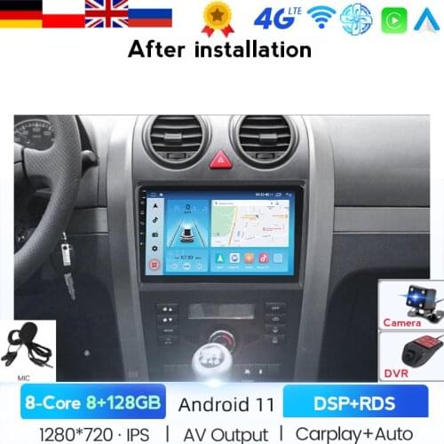 6G + 128G Android 10.0 Car Radio GPS Navigation WIFI RDS IPS Multimedia player For Great Wall Haval Hover H5 H3 2011-2016 2 din