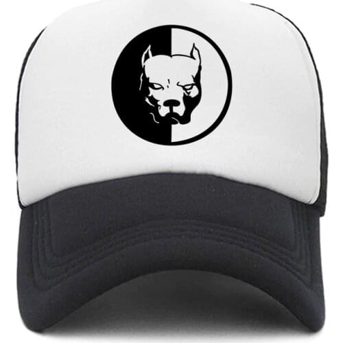 Bully Pitbull Super Hero Dog Mens Baseball Hats Cool Summer Black Trucker Caps Adjustable Casual Sun Women Cheap Snapbacks
