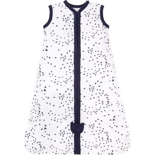 Baby Moon Sleeping Bag 2021 Baby Star Zipper Newborn Cotton Swaddle Wrap Sleeping Bag Vogue Printed Anti-kick Sleeping Bag