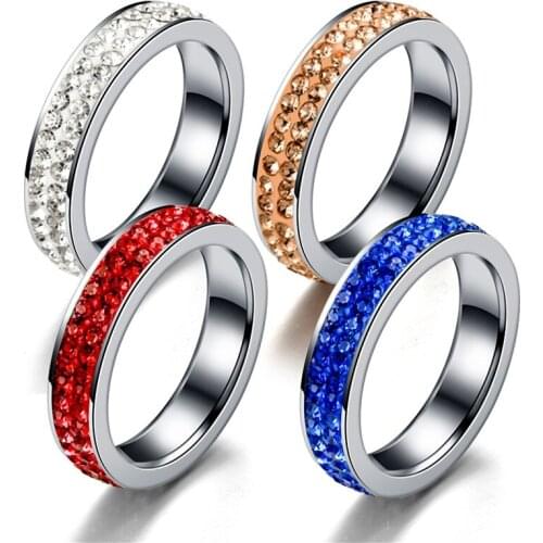 FairLadyHood 3.5mm Fashion Zicorn Ring Wholesale Stainless Steel Ring