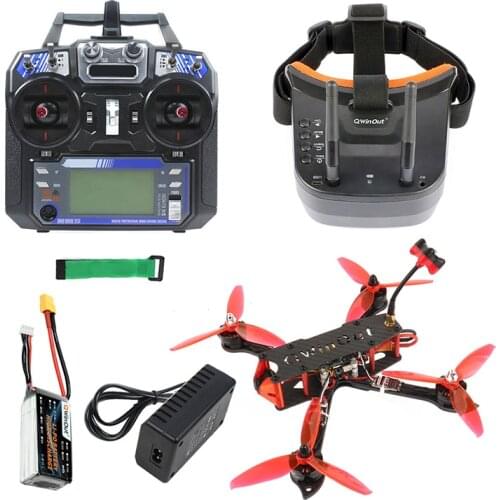 JMT FPV Race Drone Three225 225mm Frame w/F4 Betaflight Pro V2 Built-in OSD /BEC FC 1200TVL PAL Camera 2204-2300KV BLHeli_32 ESC